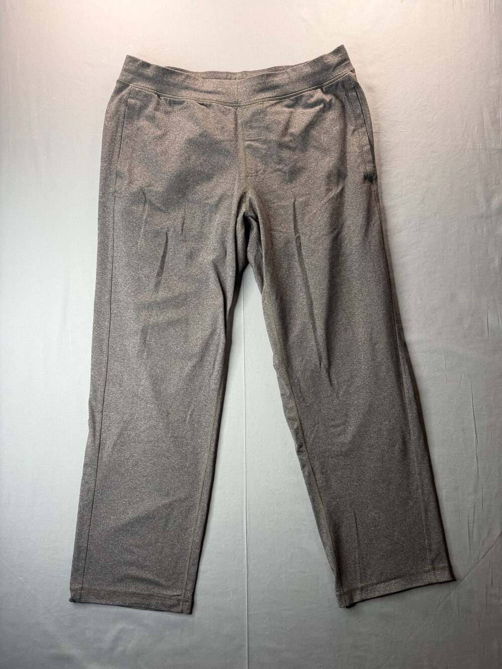 Lululemon Lounge Pants Gray Heathered Athletic Sweatpants Size XXL